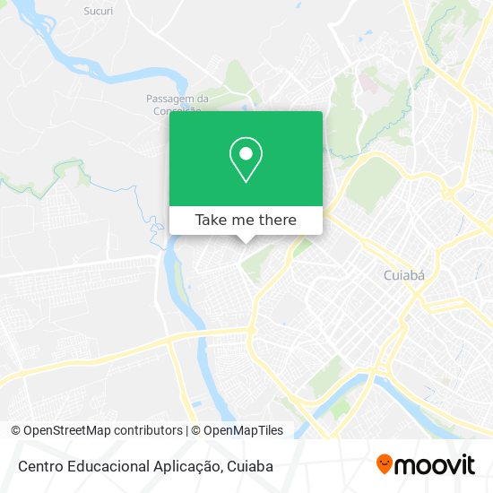Centro Educacional Aplicação map