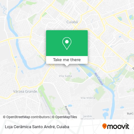 Loja Cerâmica Santo André map