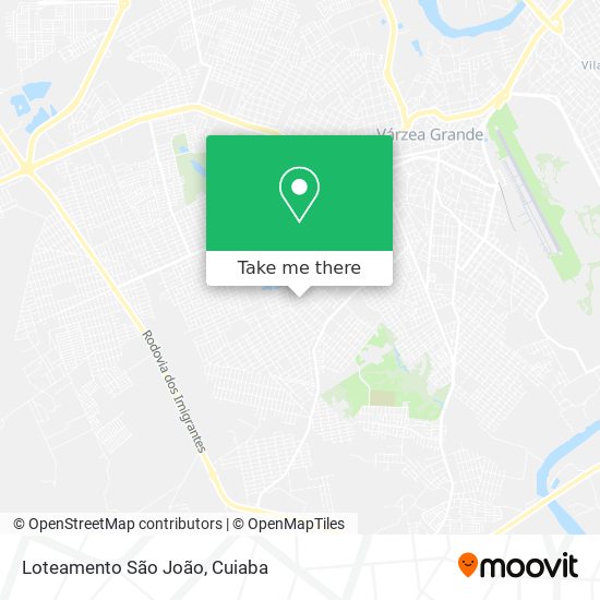 Loteamento São João map