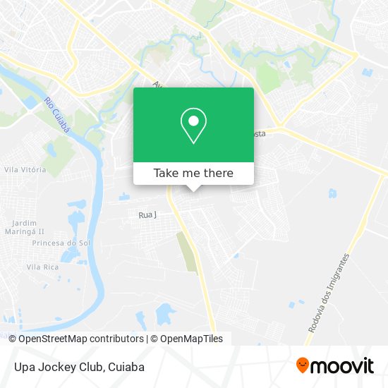 Upa Jockey Club map