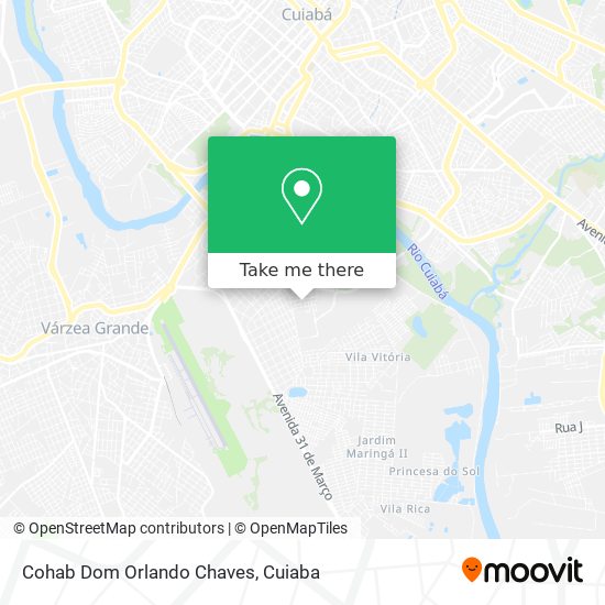 Cohab Dom Orlando Chaves map