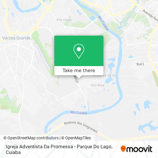 Igreja Adventista Da Promessa - Parque Do Lago map