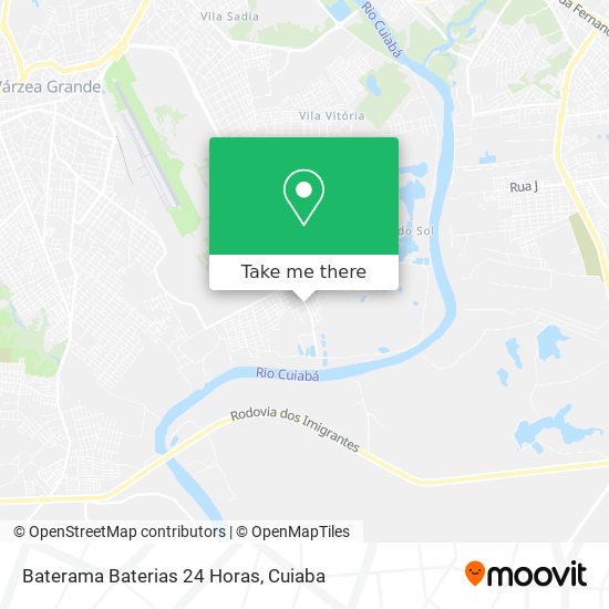 Baterama Baterias 24 Horas map