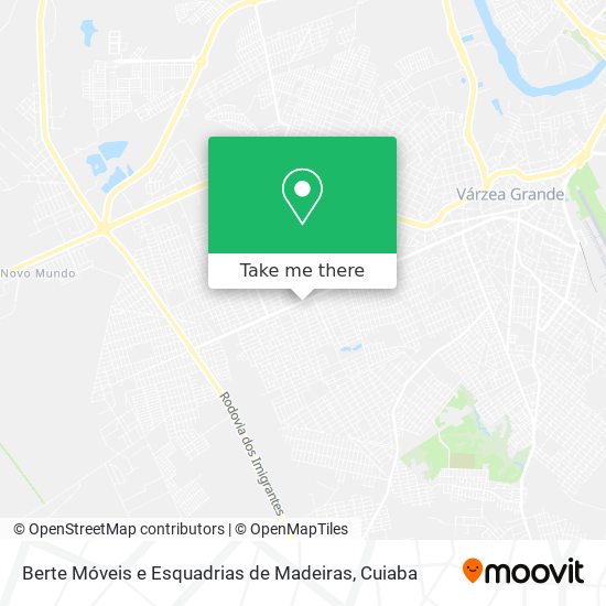 Berte Móveis e Esquadrias de Madeiras map