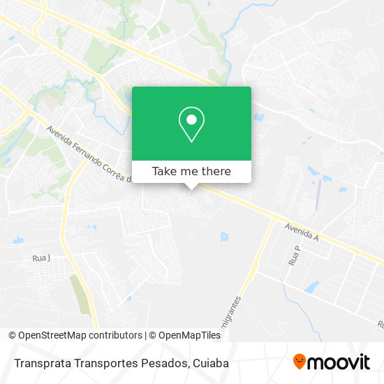 Transprata Transportes Pesados map