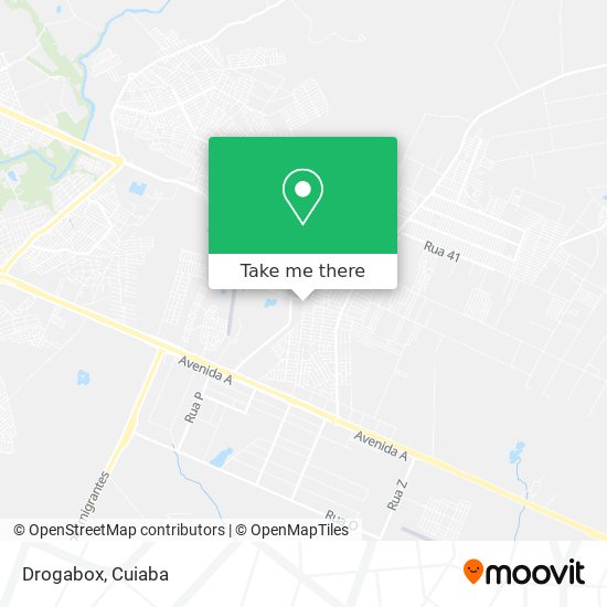 Drogabox map