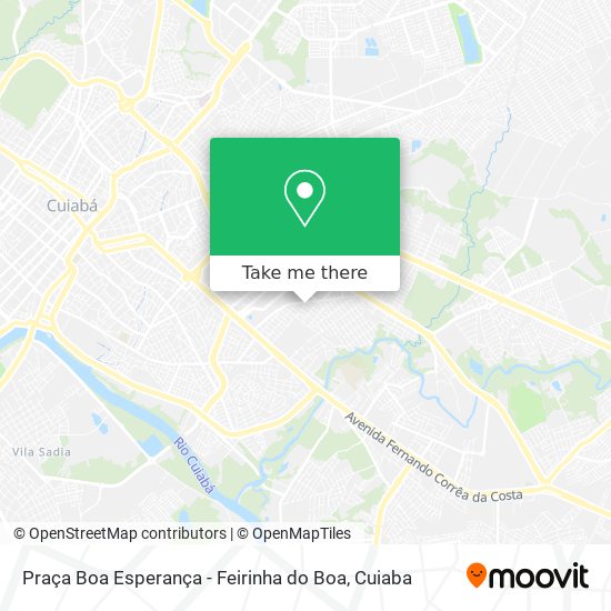 Praça Boa Esperança - Feirinha do Boa map