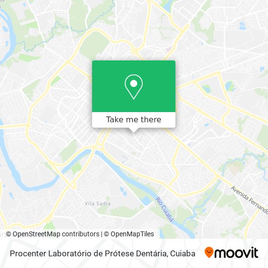 Procenter Laboratório de Prótese Dentária map