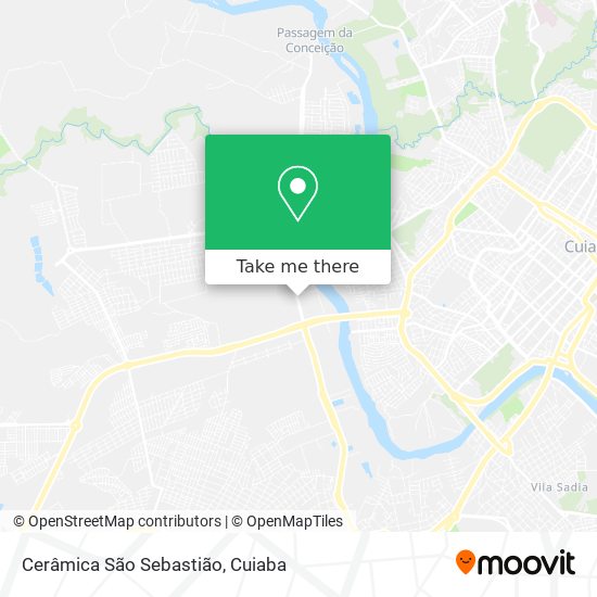 Cerâmica São Sebastião map