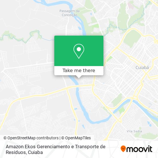 Amazon Ekos Gerenciamento e Transporte de Resíduos map