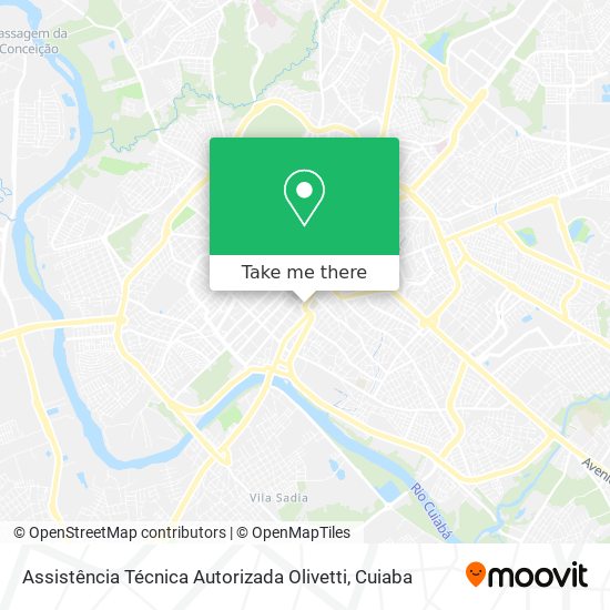 Mapa Assistência Técnica Autorizada Olivetti