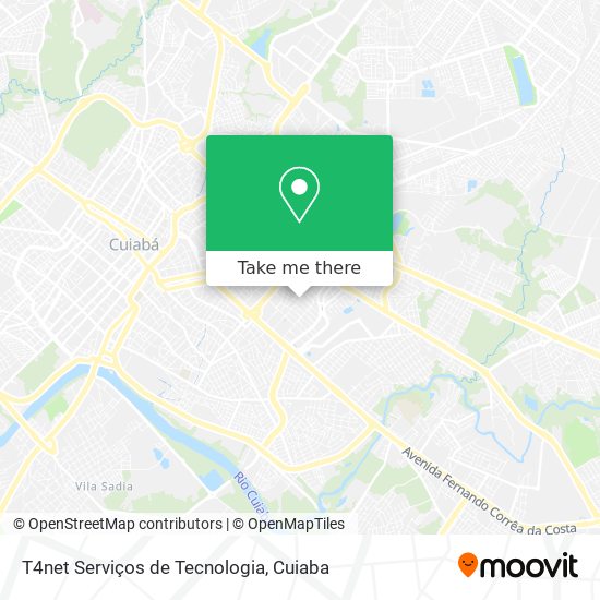 T4net Serviços de Tecnologia map