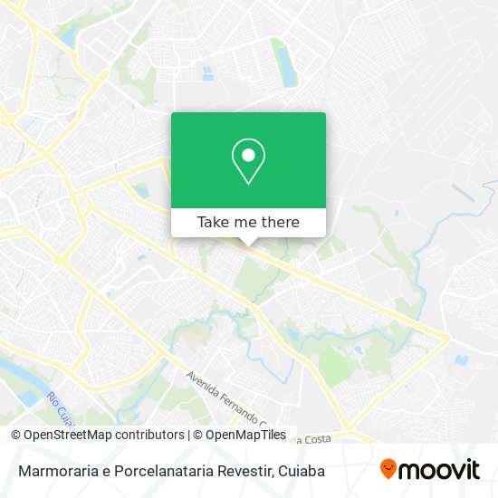 Marmoraria e Porcelanataria Revestir map