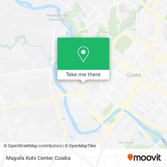 Maguila Auto Center map