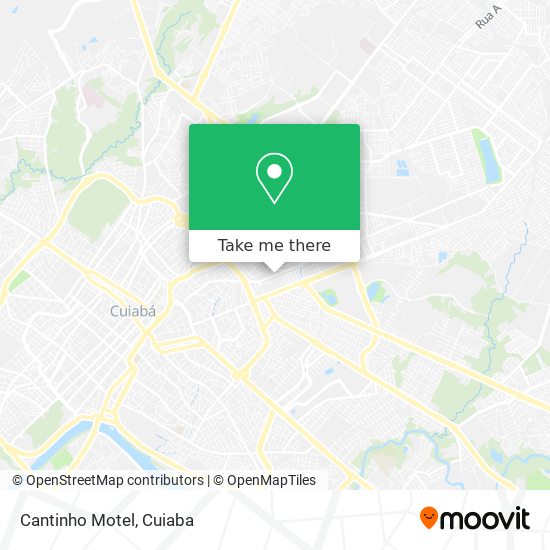 Cantinho Motel map