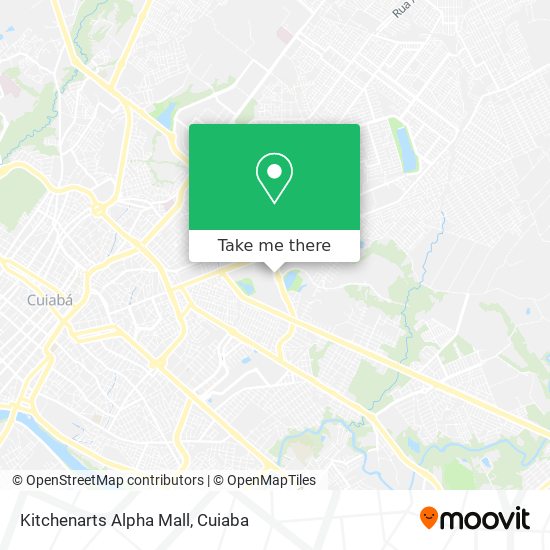 Mapa Kitchenarts Alpha Mall