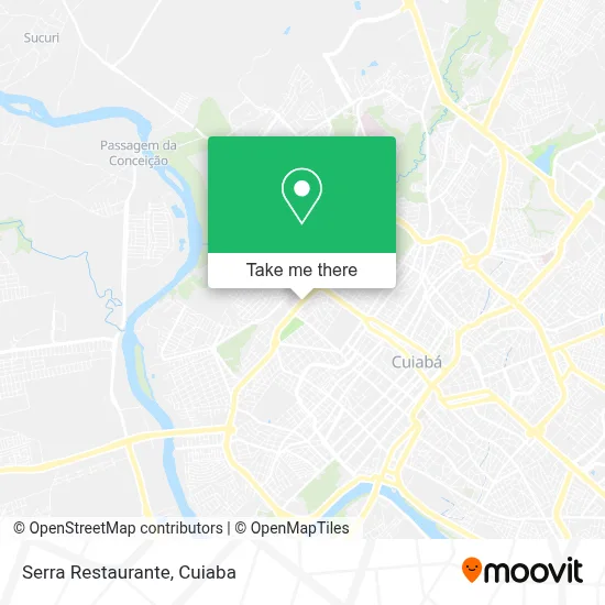 Serra Restaurante map