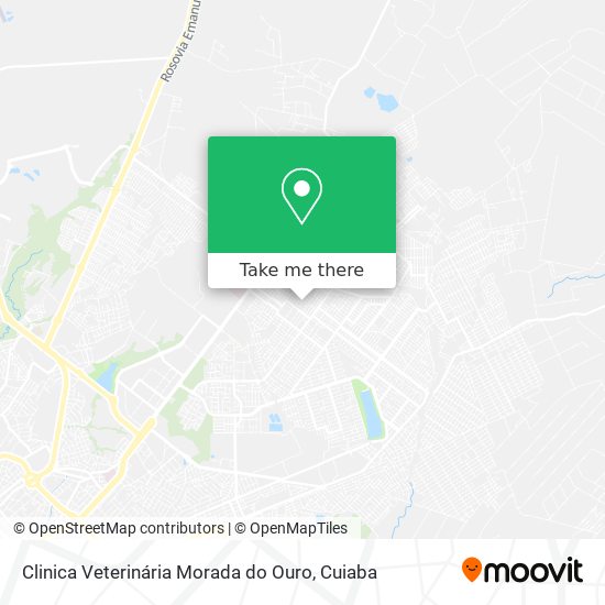 Clinica Veterinária Morada do Ouro map