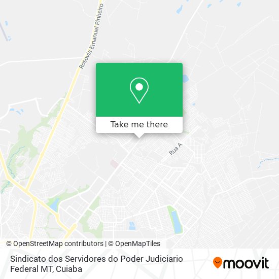 Sindicato dos Servidores do Poder Judiciario Federal MT map