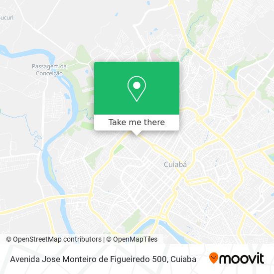 Mapa Avenida Jose Monteiro de Figueiredo 500