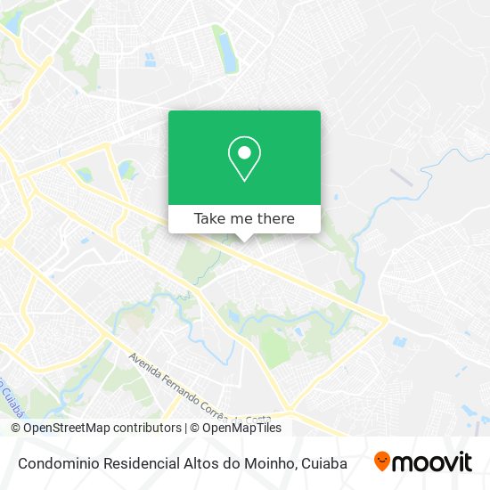 Condominio Residencial Altos do Moinho map
