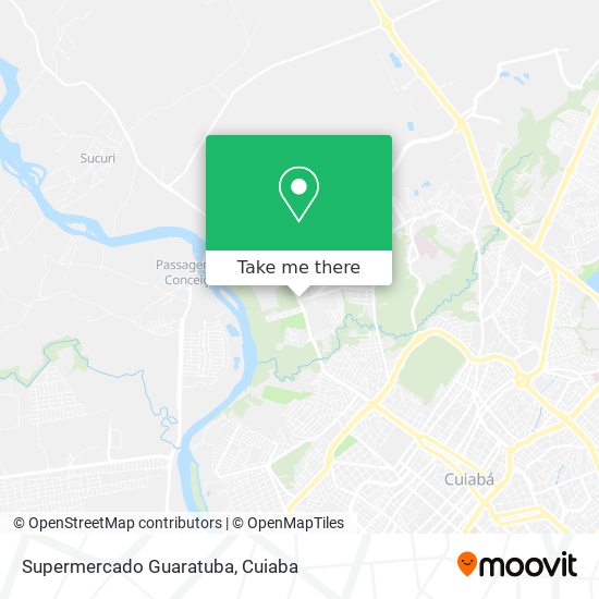 Supermercado Guaratuba map