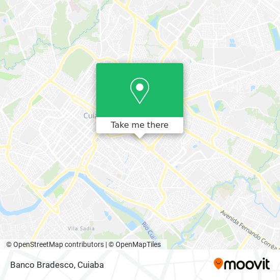 Banco Bradesco map