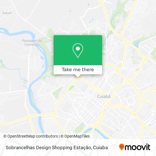 Sobrancelhas Design Shopping Estação map