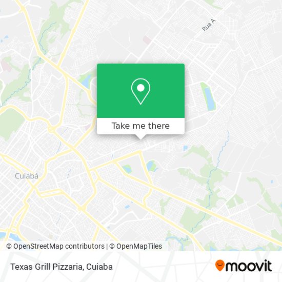 Mapa Texas Grill Pizzaria