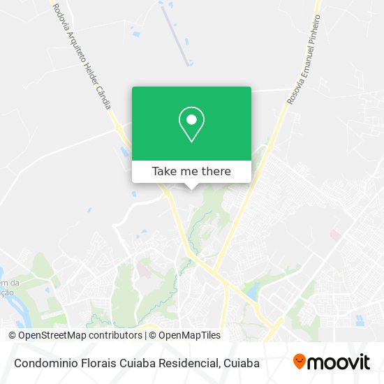 Condominio Florais Cuiaba Residencial map