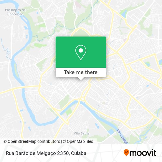 Mapa Rua Barão de Melgaço 2350