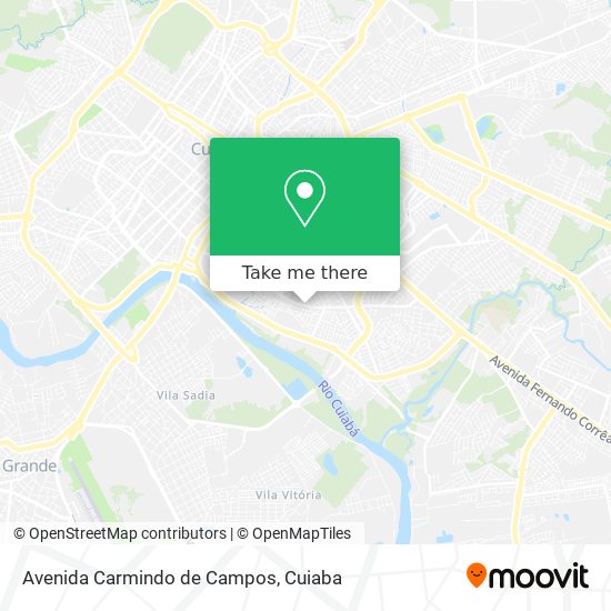 Avenida Carmindo de Campos map