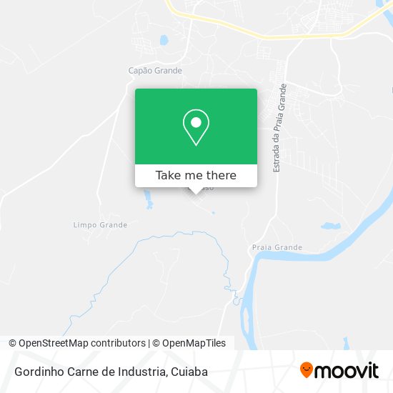 Gordinho Carne de Industria map