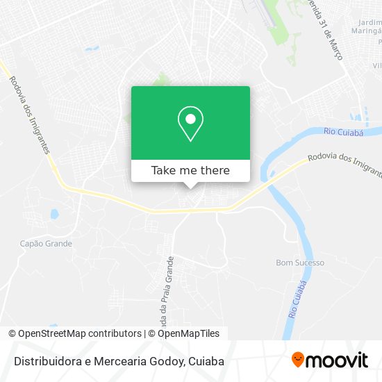 Distribuidora e Mercearia Godoy map