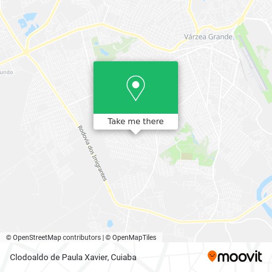 Clodoaldo de Paula Xavier map