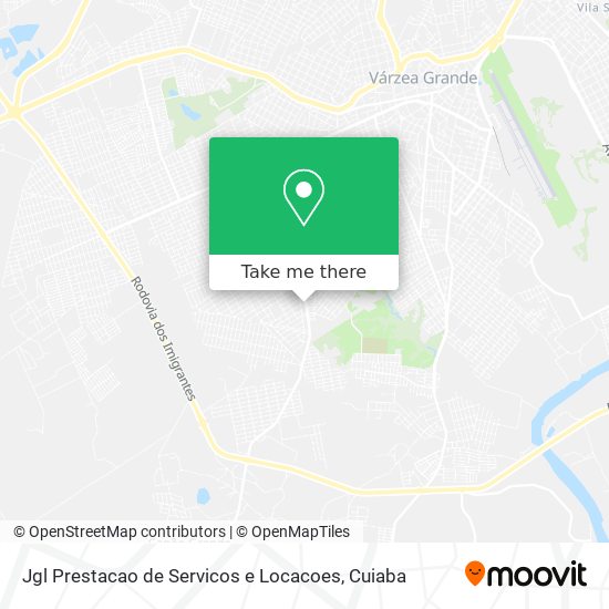 Jgl Prestacao de Servicos e Locacoes map
