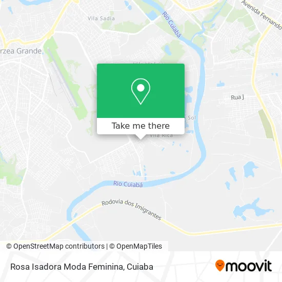 Rosa Isadora Moda Feminina map