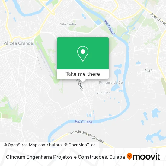 Officium Engenharia Projetos e Construcoes map