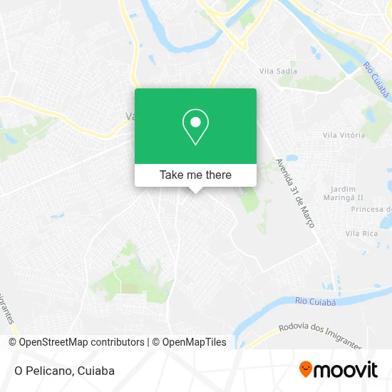 O Pelicano map