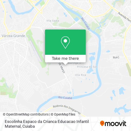 Escolinha Espaco da Crianca Educacao Infantil Maternal map
