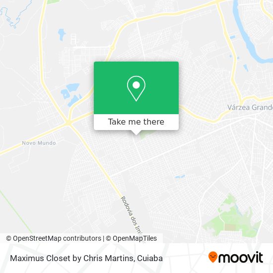 Maximus Closet by Chris Martins map