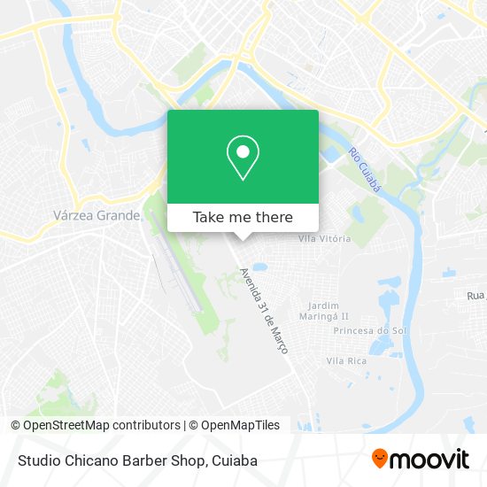 Studio Chicano Barber Shop map