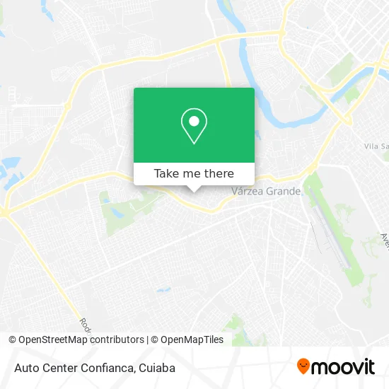 Auto Center Confianca map