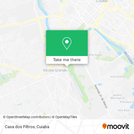 Casa dos Filtros map