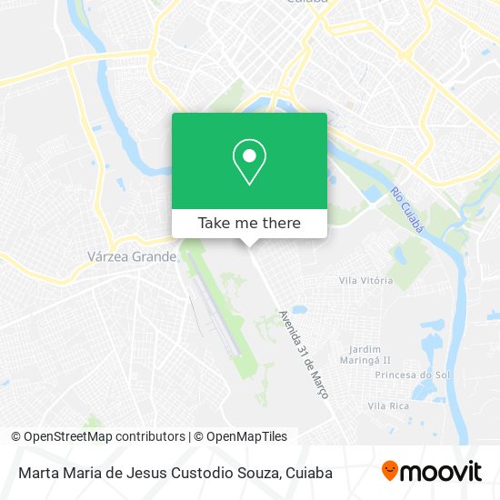 Marta Maria de Jesus Custodio Souza map