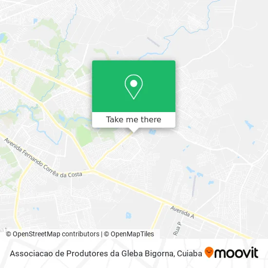 Associacao de Produtores da Gleba Bigorna map