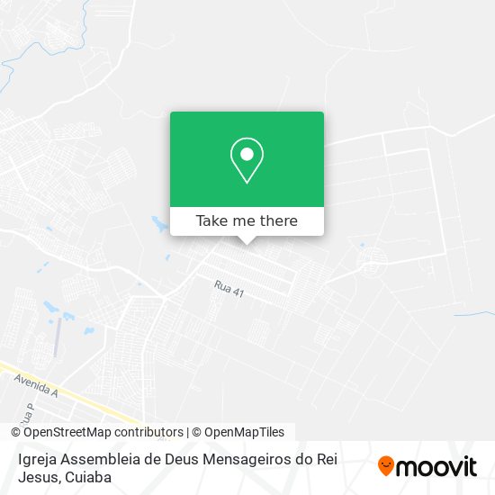 Igreja Assembleia de Deus Mensageiros do Rei Jesus map