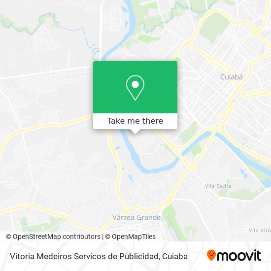 Vitoria Medeiros Servicos de Publicidad map