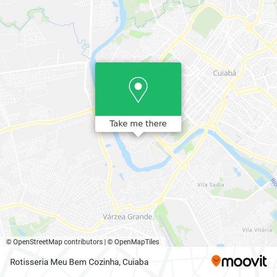 Rotisseria Meu Bem Cozinha map