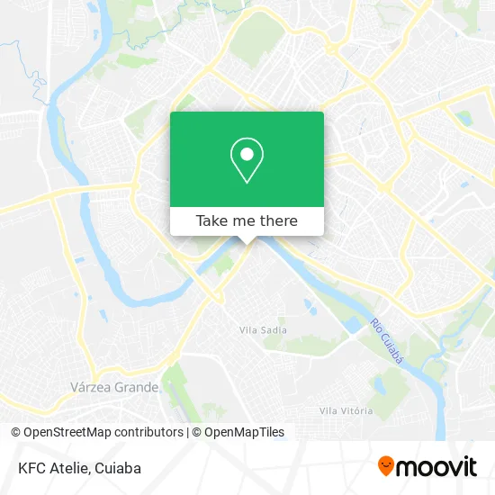 KFC Atelie map